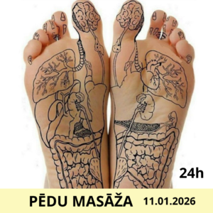 SKOLA// DZIEDNIECĪBA 2.kurss // 11.01.26 sākums / Pēdu masāža @ Dziedniecības skola// Pēdu masāža // 2.kurss// 2x mēnesī svētdienās // pasniedz Iveta Kursiša / maksa Dziedniecības skolas studentiem 130 eiro mēnesī; maksa atsevišķai tēmai 45 eiro reize