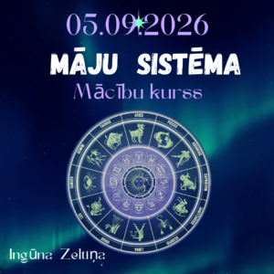 SKOLA // Māju sistēma // 10.09.2026 sākums @ Māju sistēma / 2.kurss/ 2x mēnesī sastdienās /pasniedz Ingūna Zeltiņa/ / 110.00 є mēnesī